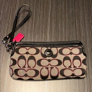 Coach wristlet